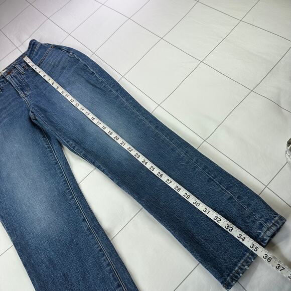 Madewell Jeans Womens 26 Petite Blue Curvy Perfect Vintage Decatur Wash Stretch - Picture 12 of 13